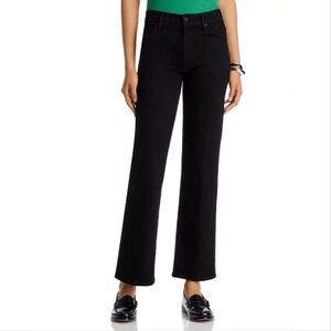Mother Lil Mother Lil Kick It Petite Jeans Black Nighty Night Size 28